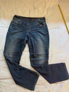 Jag Jeans Women's Straight Leg Dark Blue Denim Jeans